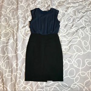 Ann Taylor LOFT Size 00P Petite Mixed Media Dress
